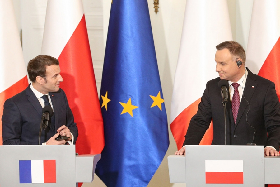 Intraregional Geopolitical Imaginaries in Europe: Hungary and Poland Vs. France and Germany