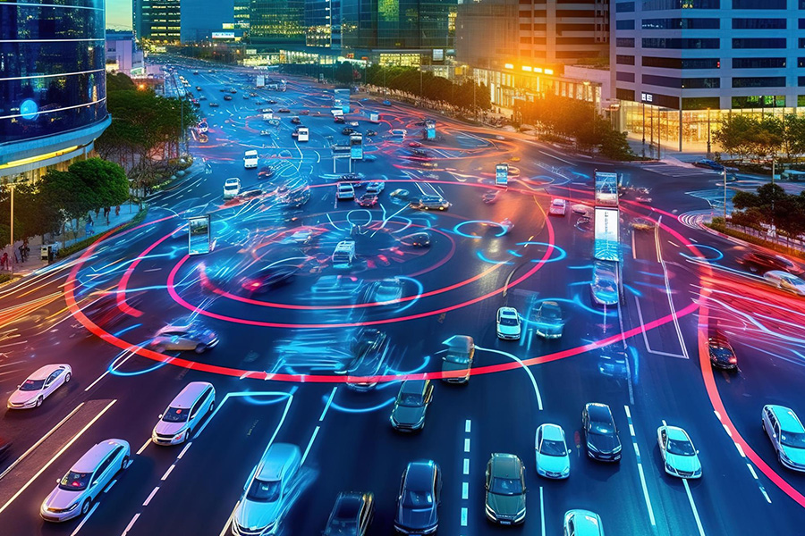 The machine learning framework for traffic management in smart cities