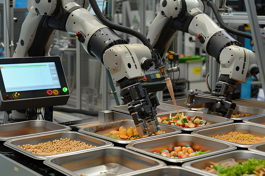 Understanding Application of AI Technologies in Food Processing Industry: A Machine Learning Approach