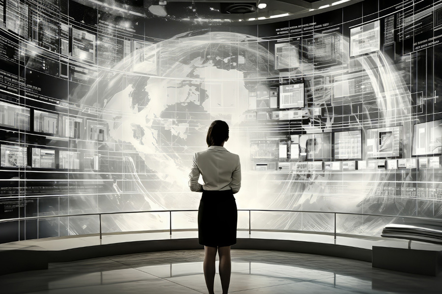 Influence of AI on news production and fact checking: a bibliometric lens