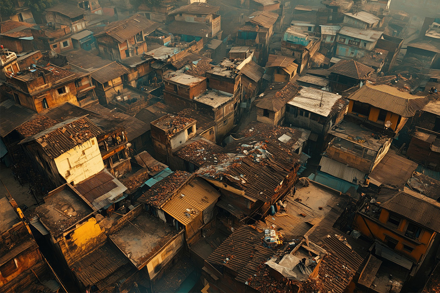 Interrogating splintering urbanism in the slums of Patna