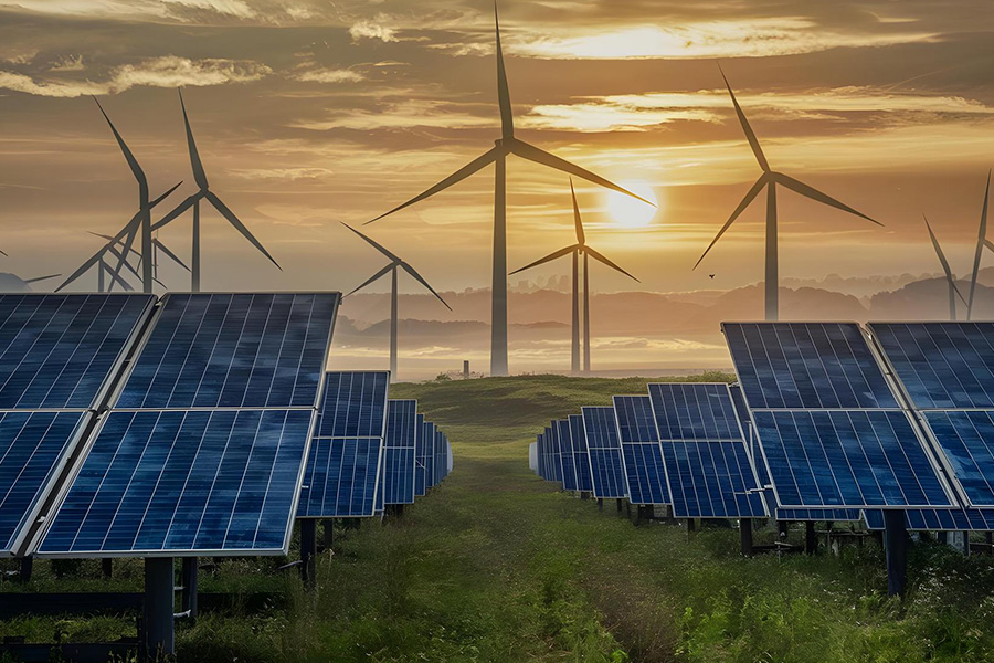 Assessing renewable energy potential: wind and wave trends along major Indian ports
